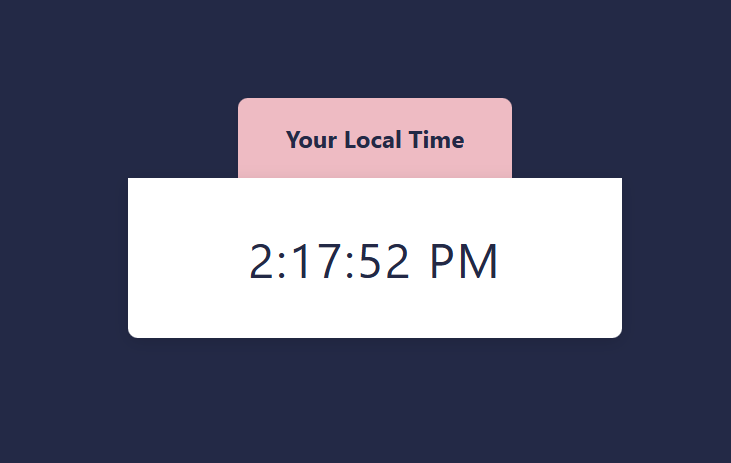 Digital Clock Project